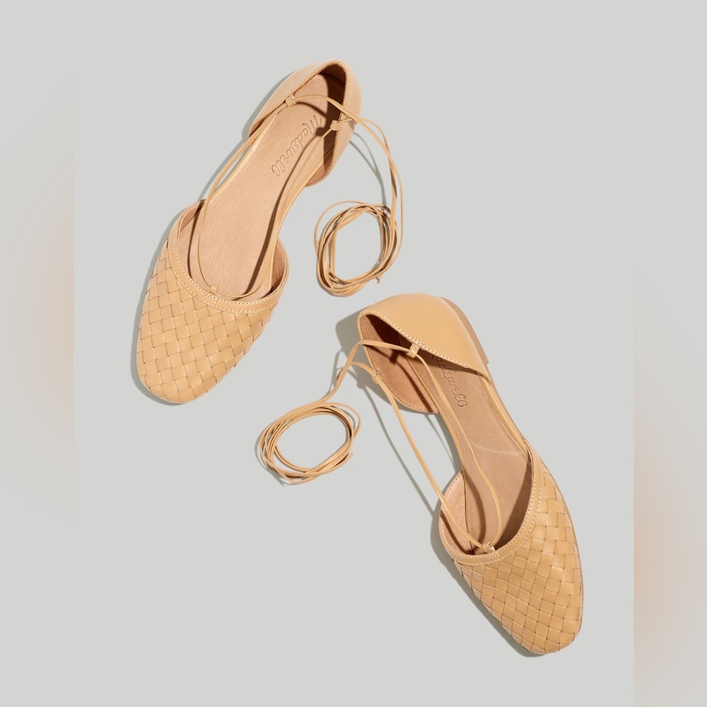 Madewell Celina Lace Up Ballet Flat